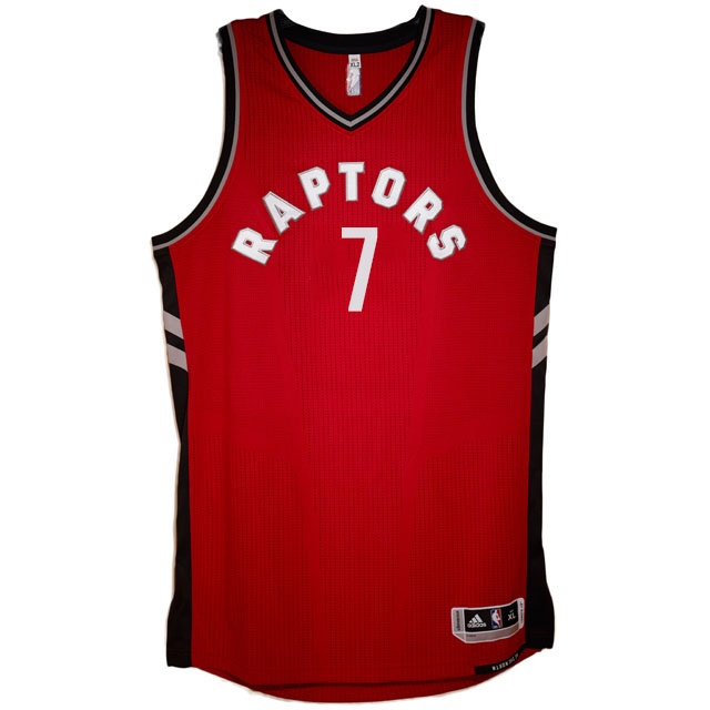 Men's  Raptors #7 Lowry 2015-16 new Jersey Red