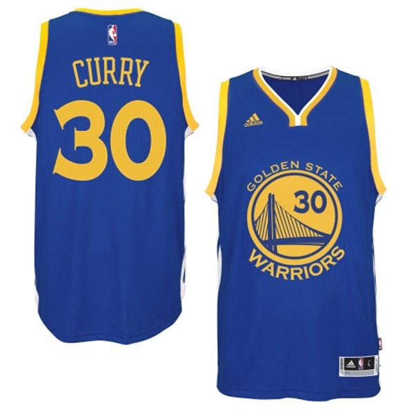 Men's  Warriors Stephen Curry 2014-15 New Swingman White Jersey