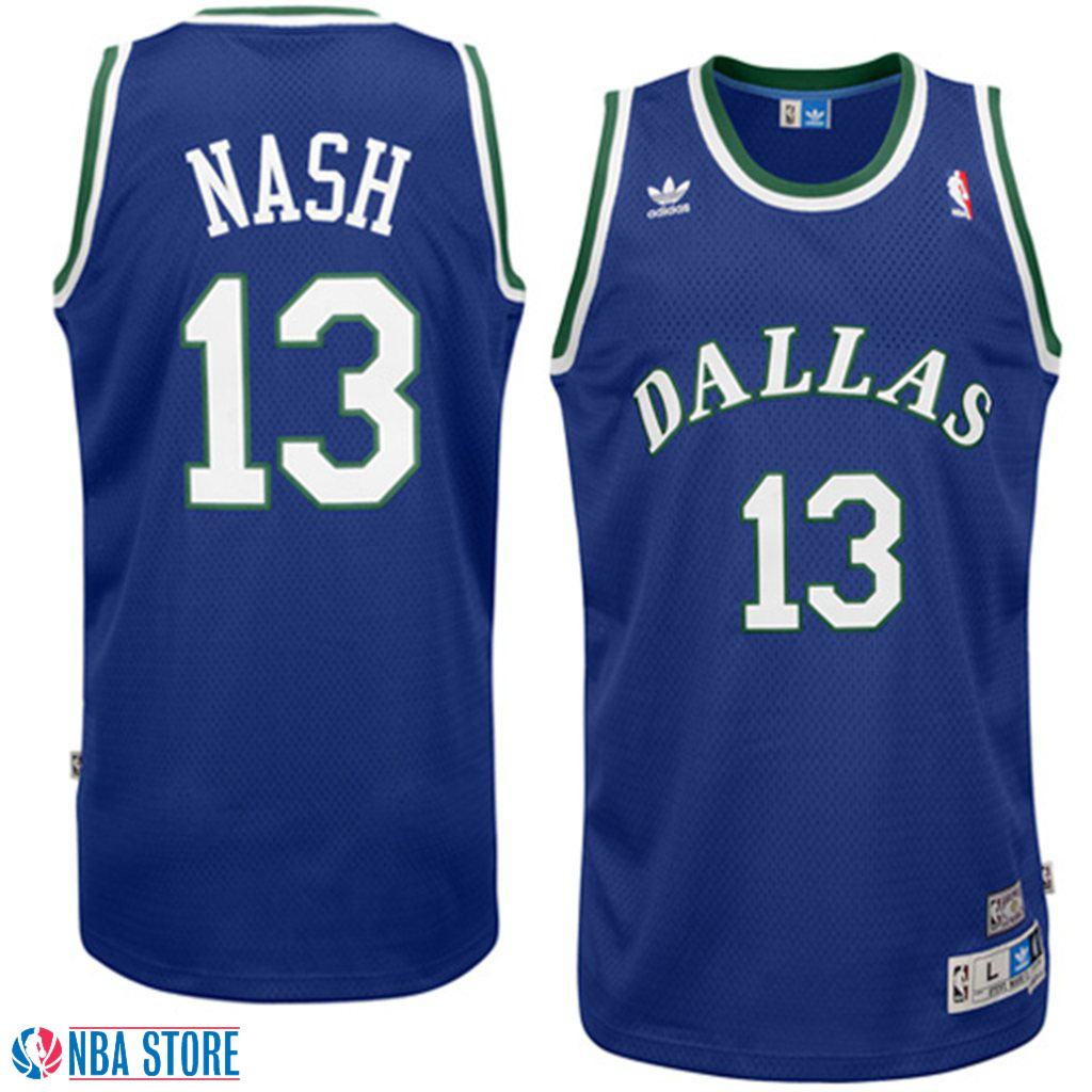 Men's  Steve Nash Dallas Mavericks Soul Swingman Throwback Jersey