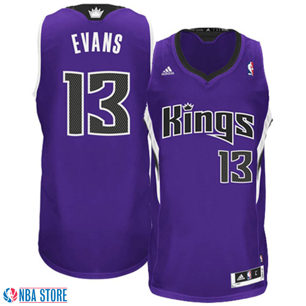 Men's  Tyreke Evans Sacramento Kings Revolution 30 Purple Jersey