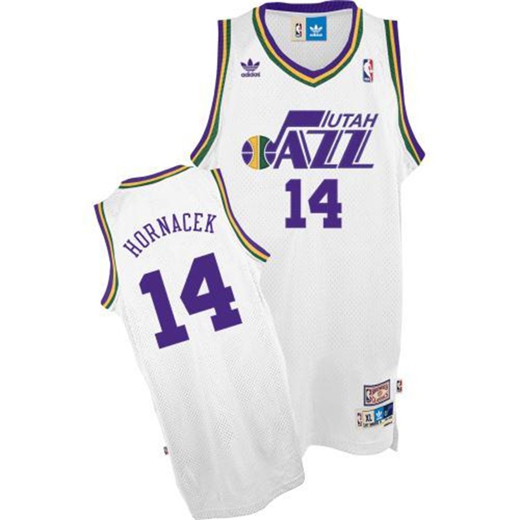 Men's  Utah Jazz Jeff Hornacek Soul Swingman Jersey