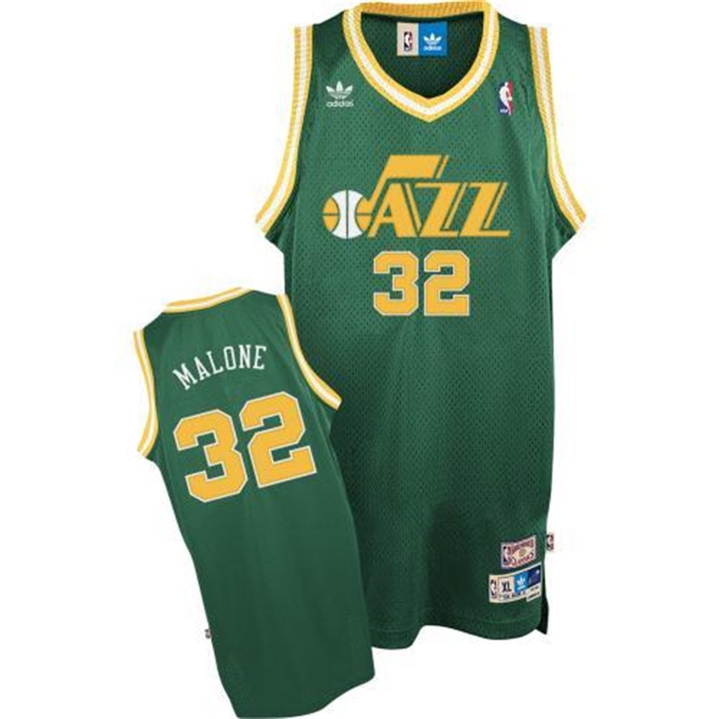 Men's  Utah Jazz #32 Karl Malone Soul Swingman Alternate Jersey