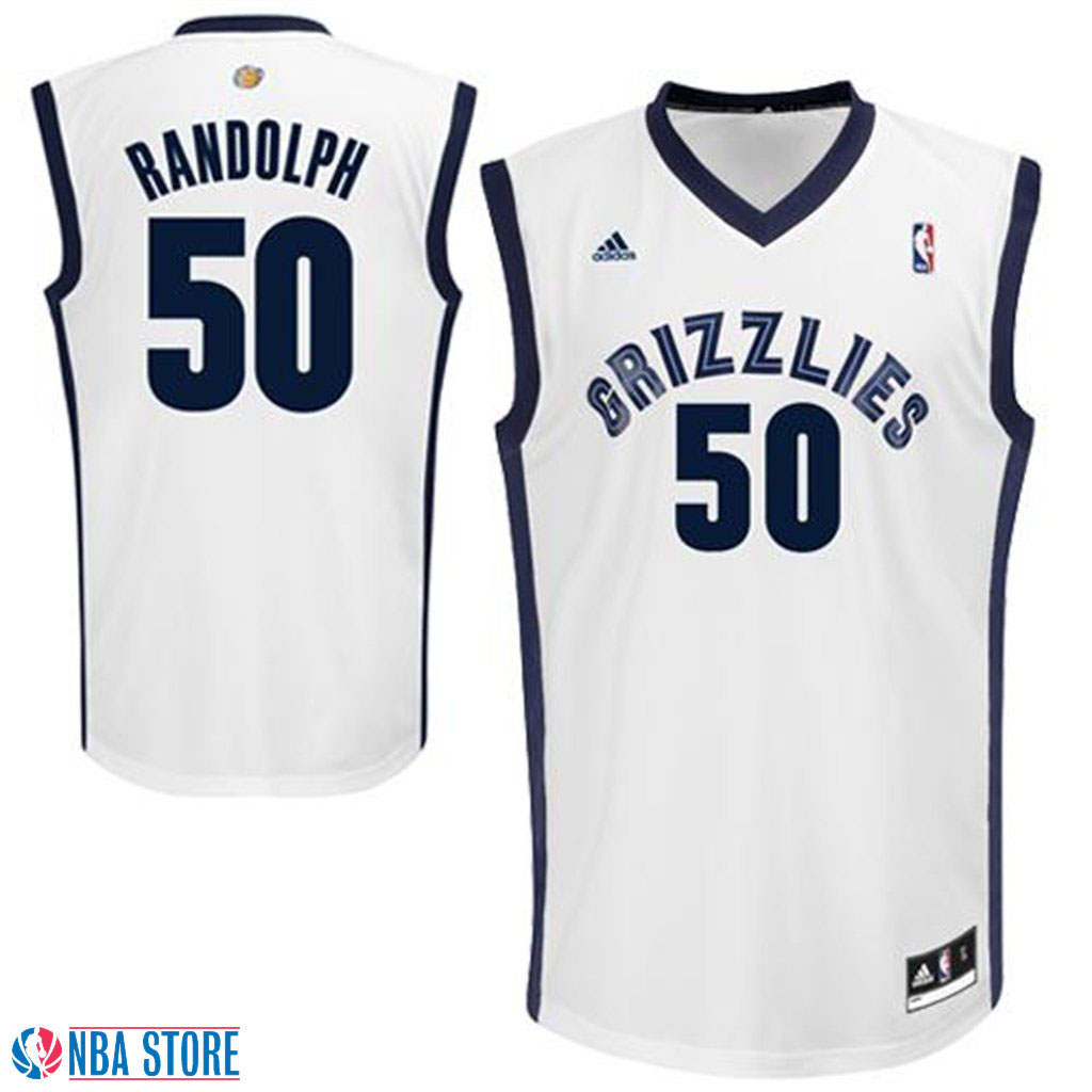 Men's  Zach Randolph Memphis Grizzlies Home White Jersey