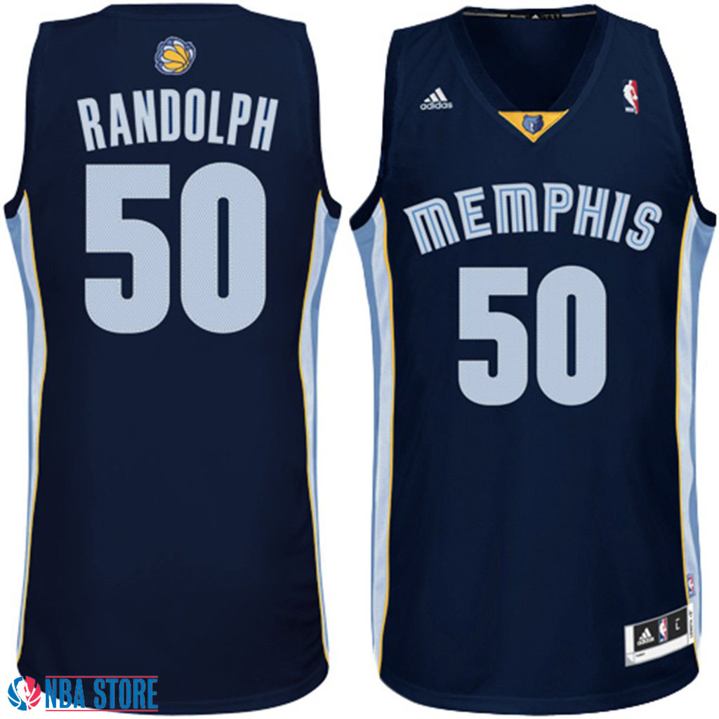 Men's  Zach Randolph Memphis Grizzlies Navy Blue Jersey