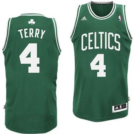 Men's  Boston Celtics #4 Jason Terry Road Jersey