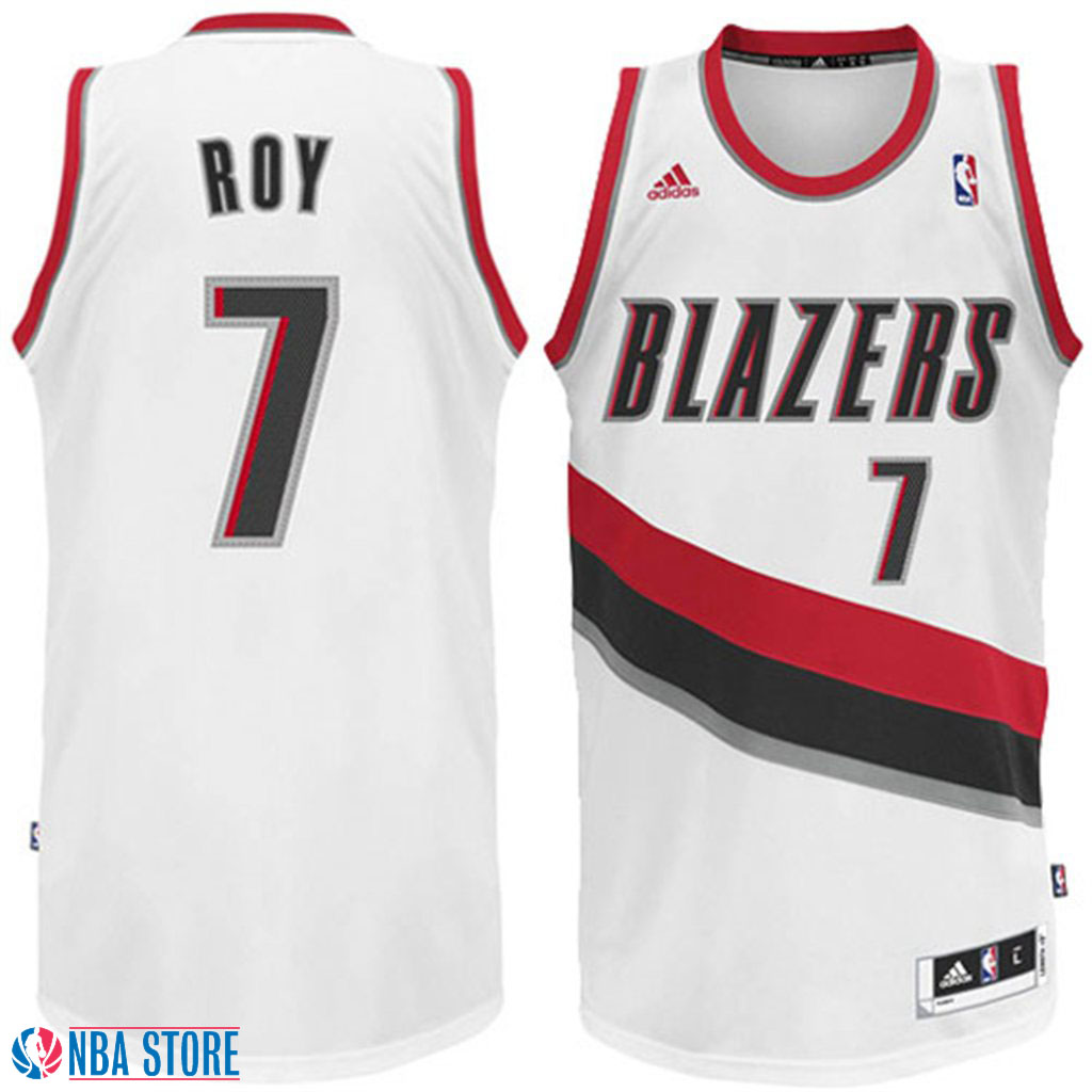 Men's  Brandon Roy Portland Trail Blazers White Jersey