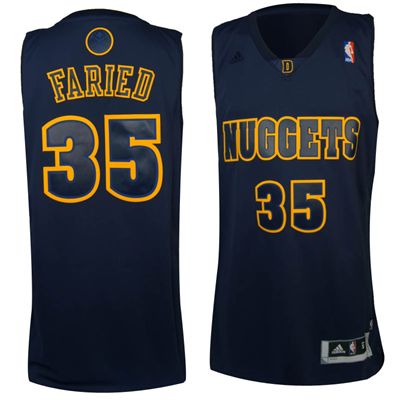 Men's  Kenneth Faried Big Colro Fashion Swingman Jersey