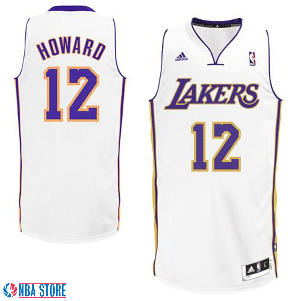 Men's  Dwight Howard Los Angeles Lakers White Jersey