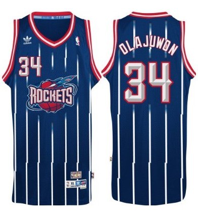 Men's  Hakeem Olajuwon Houston Rockets Retro Jerseys