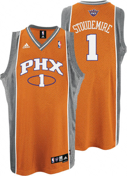 Men's  Amar'e Stoudemire Phoenix Suns #1 Soul Swingman Jersey