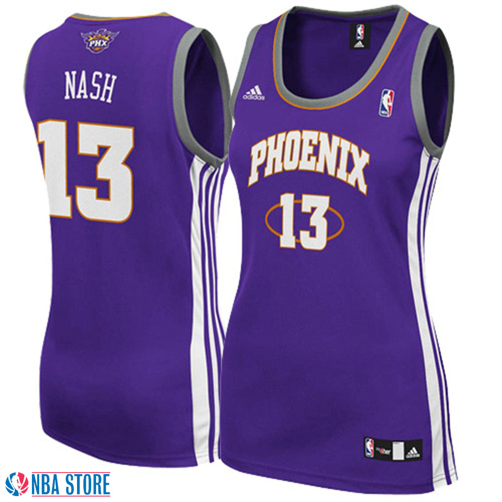  Steve Nash Phoenix Suns Women's Purple Jersey