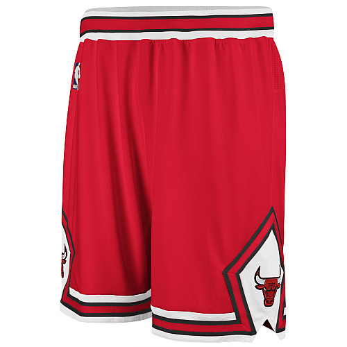 Men's  Chicago Bulls Red Swingman Shorts