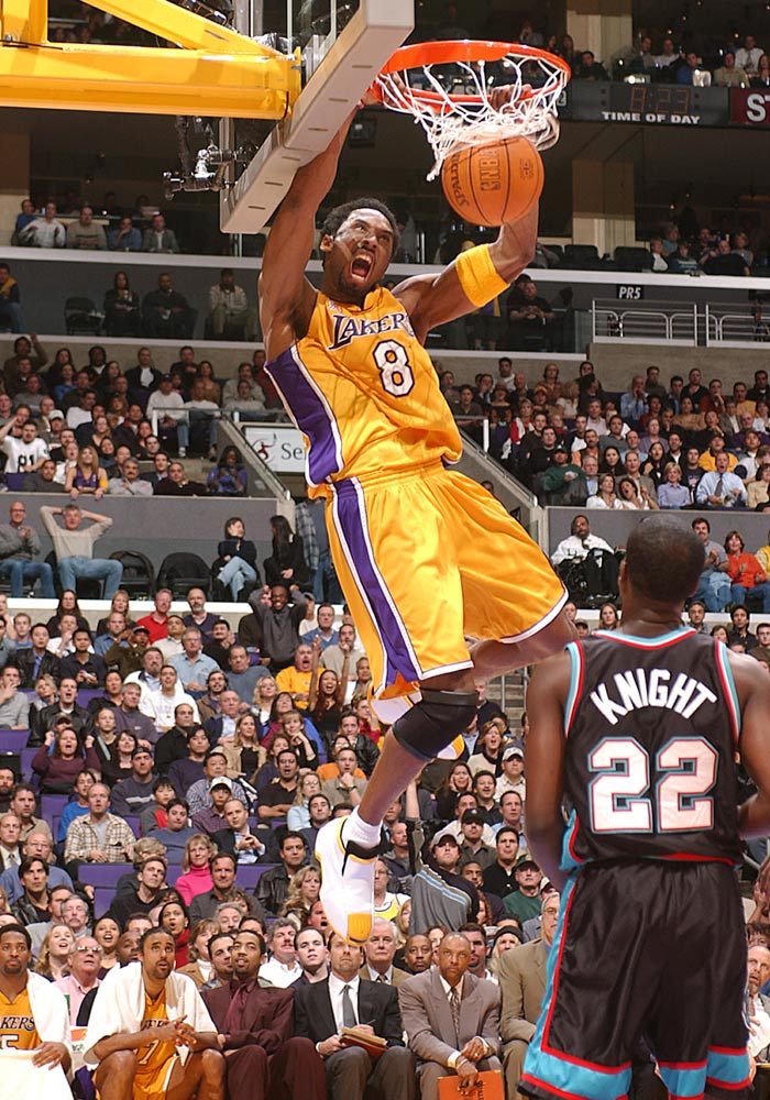 kobe bryant Slam Dunk 
 at match