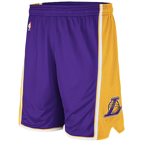 Men's  NBA Los Angeles Lakers Purple Swingman Shorts