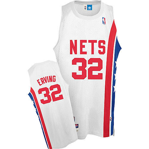 Men's  New Jersey Nets #32 Julius Erving Soul Home Jersey