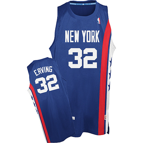 Men's  New Jersey Nets #32 Julius Erving Soul Road Jersey