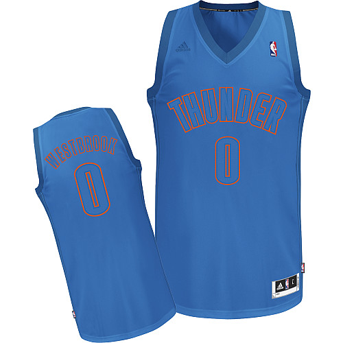 Men's  Russell Westbrook 2012 Christmas Day Big Color Jersey