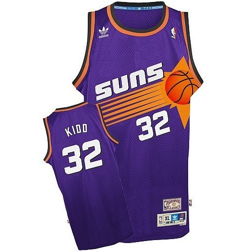 Men's  Phoenix Suns #32 Jason Kidd Soul Swingman Road Jersey