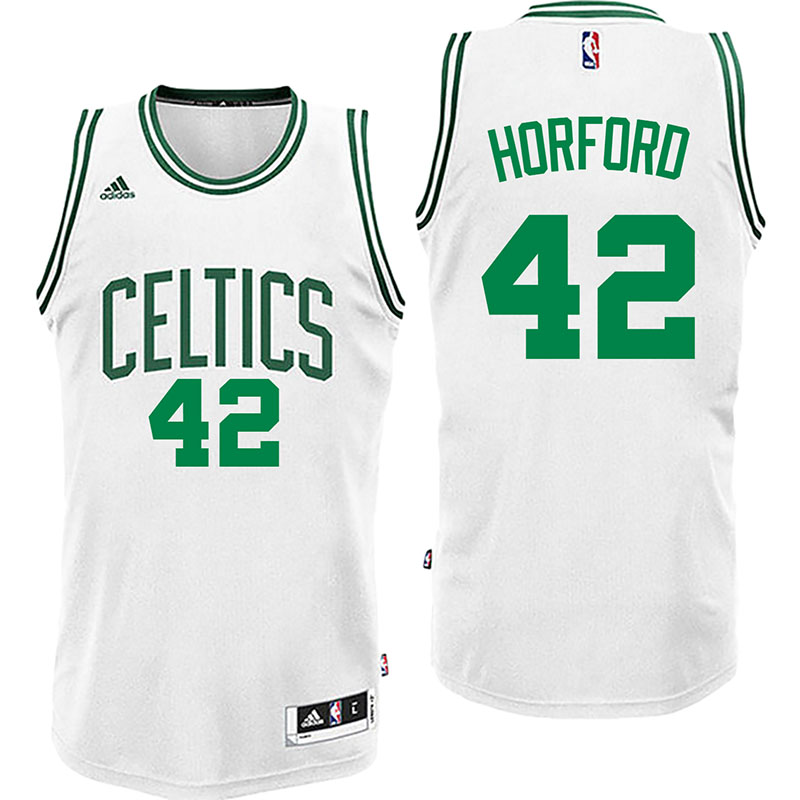 Men's  Boston Celtics# 42 Al Horford 2016-17 White Jersey