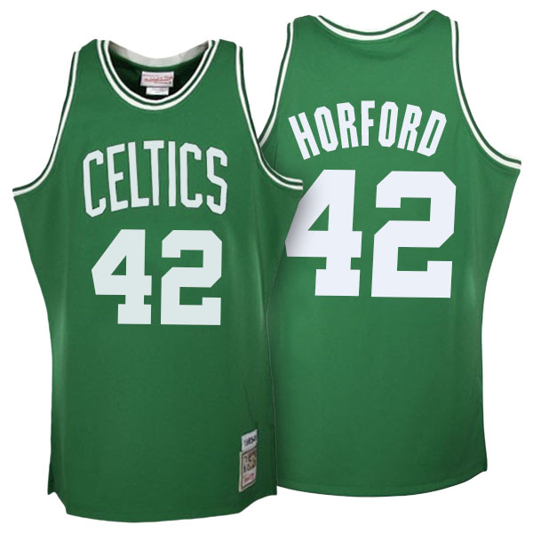 Men's  Al Horford Boston Celtics Mitchell Ness Hardwood Classics Authentic Throwback Green Jersey