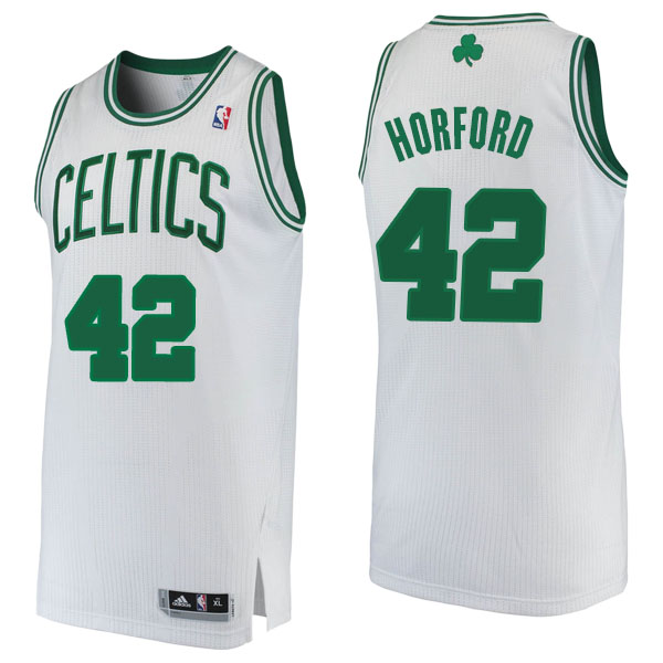 Men's  Al Horford Boston Celtics Finished Authentic White Jersey