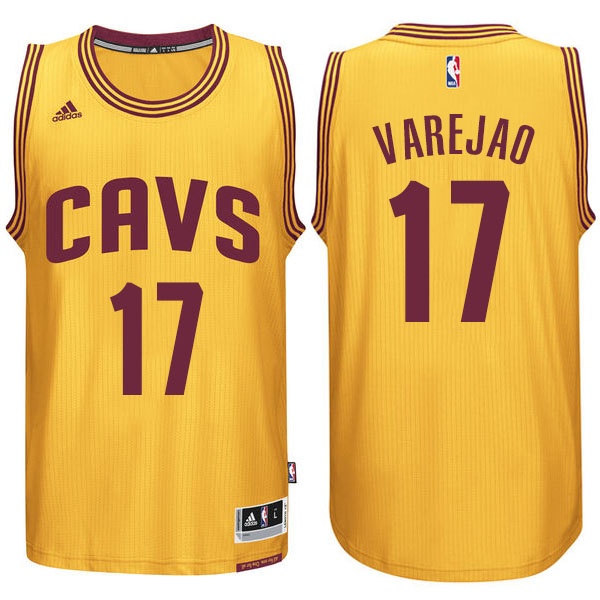 Men's  Cavaliers Anderson Varejao New Swingman Jersey Gold