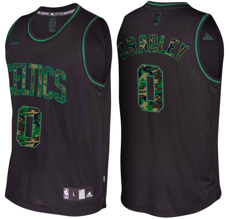 Men's Avery Bradley Fashion Camo Swingman Black Jersey