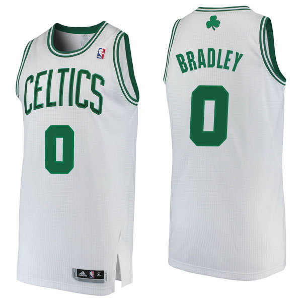 Men's  Avery Bradley Boston Celtics Finished Authentic White Jersey