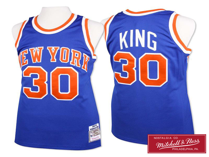 Men's Bernard King 1984-85 Royal Jersey