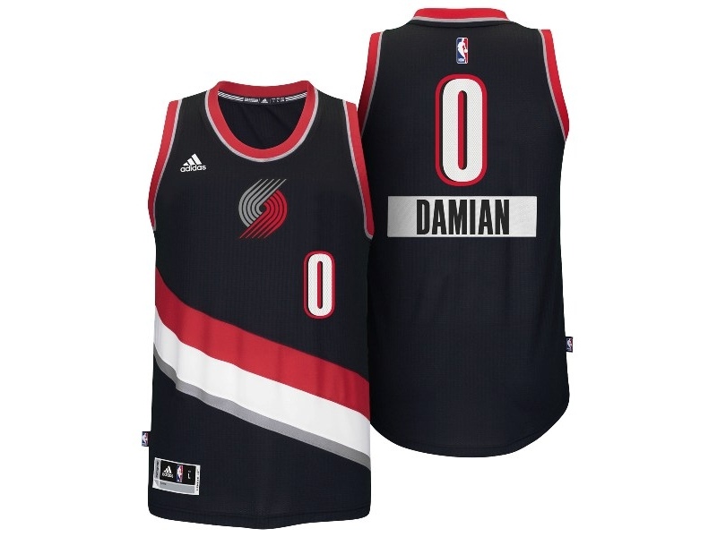 Blazers 2014 Christmas Day Swingman Black Jersey