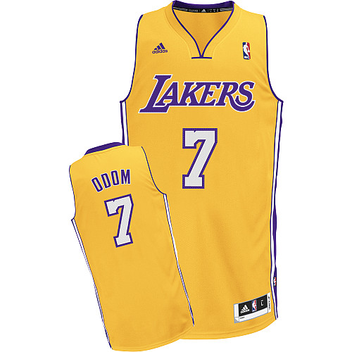 Men's  NBA CAMISETA LAMAR ODOM LOS ANGELES LAKERS FUERA