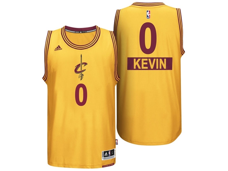 Cavaliers 2014 Christmas Day Swingman Yellow Jersey