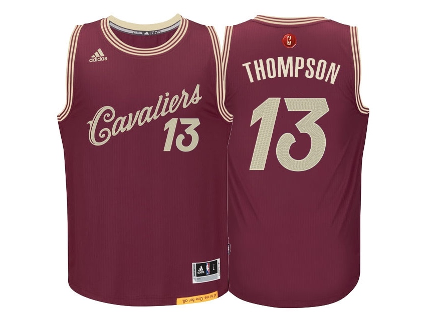 Cavaliers 2015 Christmas Day Swingman Red Jersey