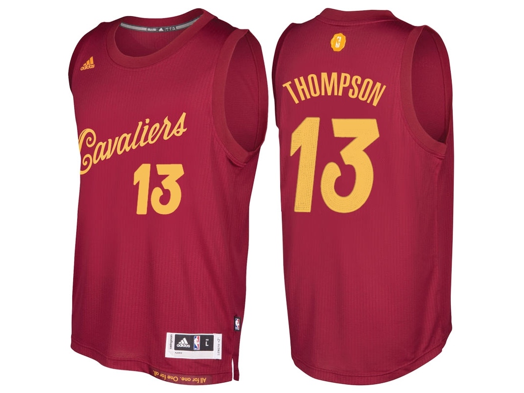 Cavaliers 2016 Christmas Day Swingman Red Jersey