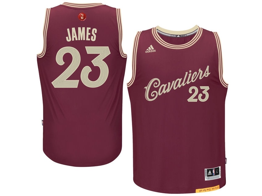 Cavaliers 2015 Christmas Day Wine Jersey