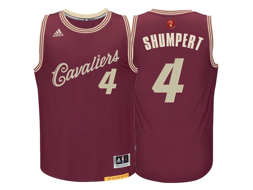 Cavaliers 2015 Christmas Day Swingman Red Jersey