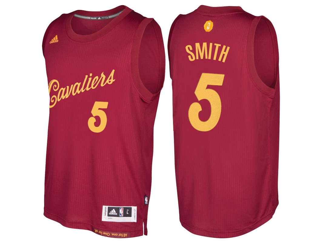 Cavaliers 2016 Christmas Day Swingman Red Jersey