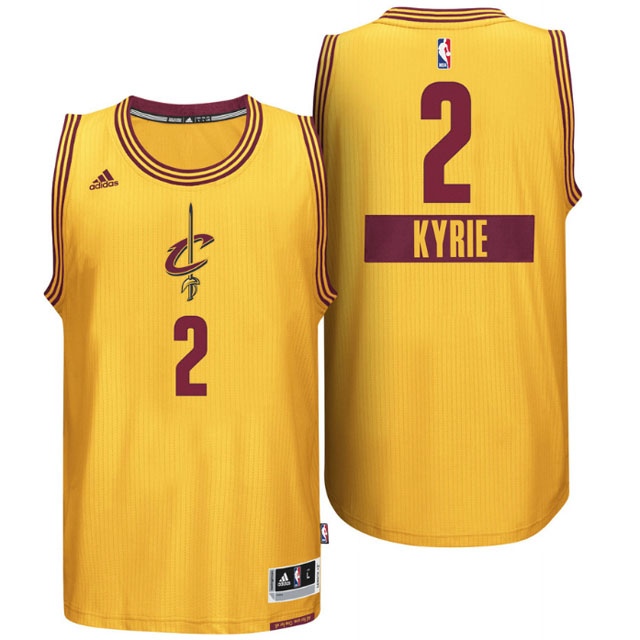 Men's  Cavaliers #2 Kyrie Irving 2014 Christmas Day Jersey