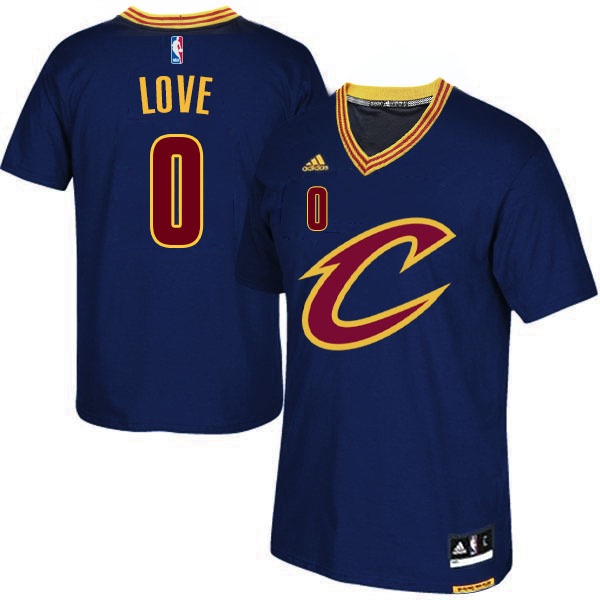 Men's  2015-16 Cavaliers #0 Kevin Love Short Sleeves Jersey New