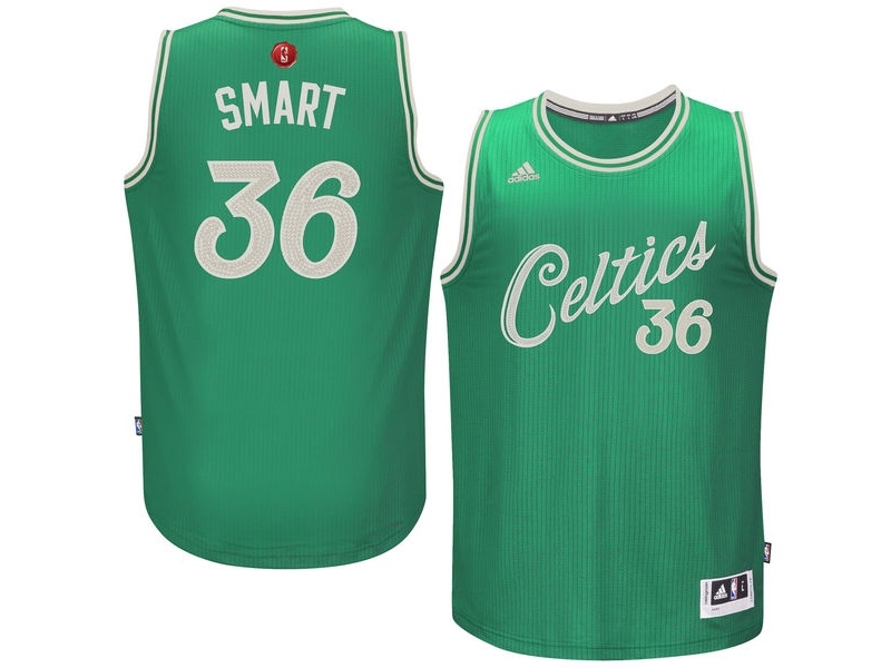 Celtics 2015 Christmas Day Swingman Green Jersey