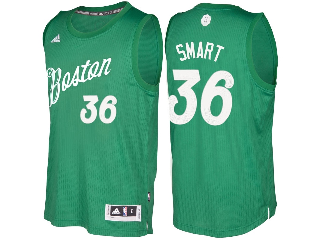 Celtics 2016 Christmas Day Swingman Green Jersey