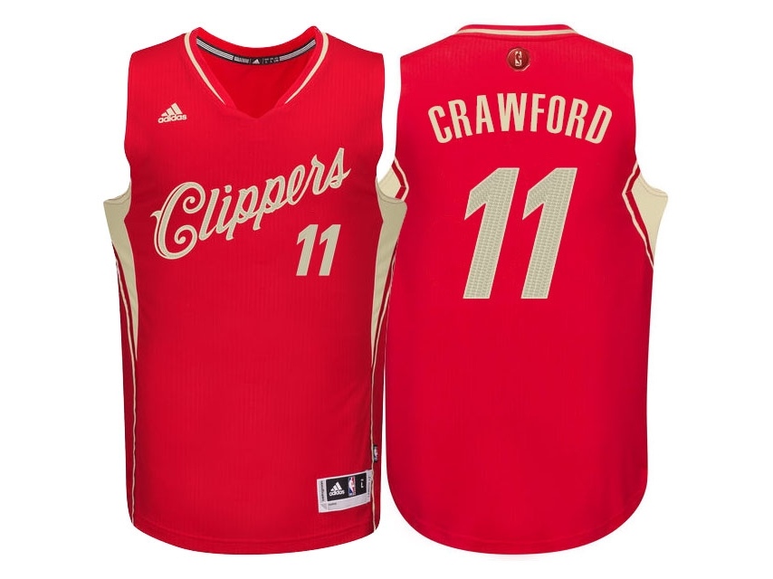 Clippers 2015 Christmas Day Swingman Red Jersey