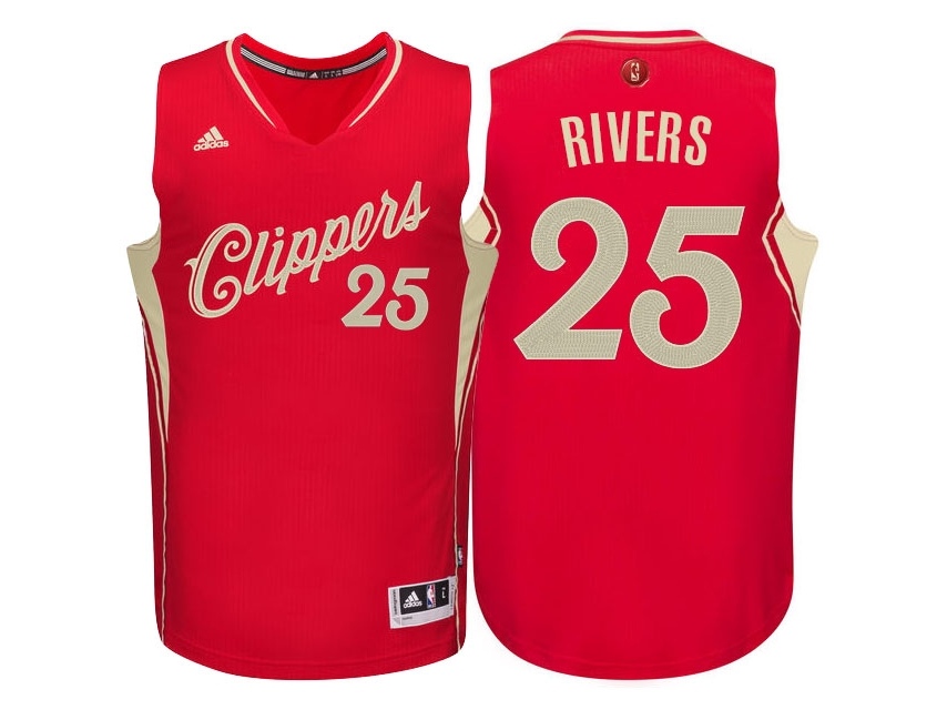 Clippers 2015 Christmas Day Swingman Red Jersey