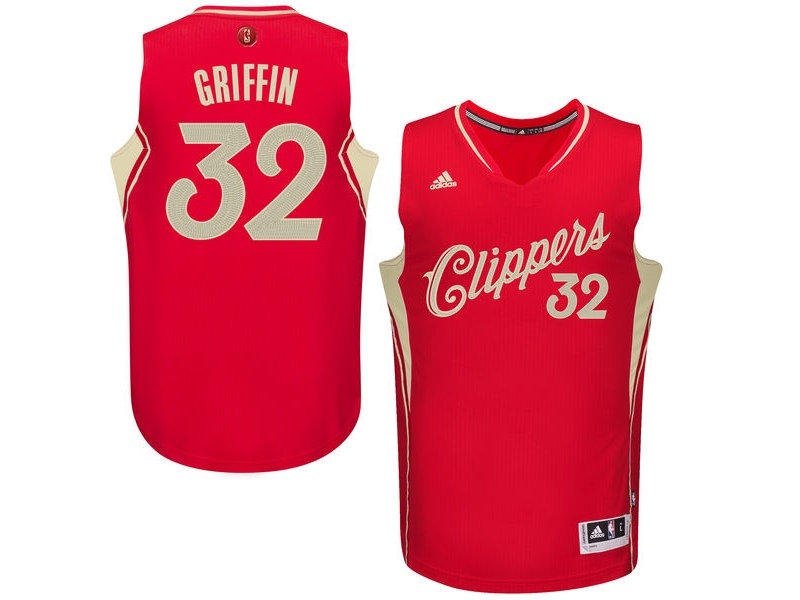 Clippers 2015 Christmas Day Red Jersey