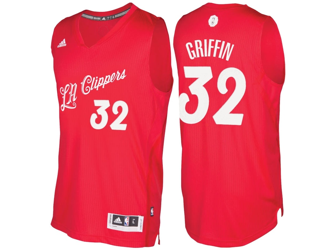 Clippers 2016 Christmas Day Swingman Red Jersey