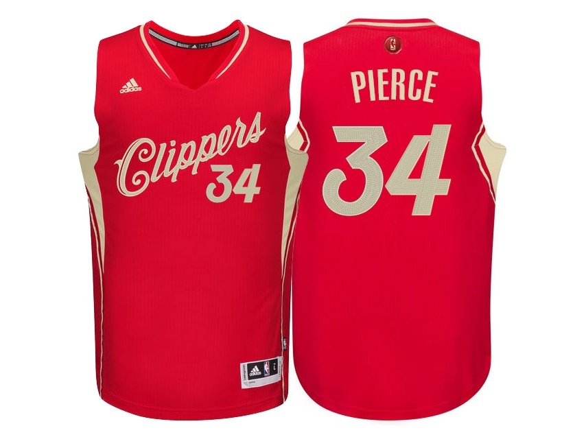 Clippers 2015 Christmas Day Swingman Red Jersey