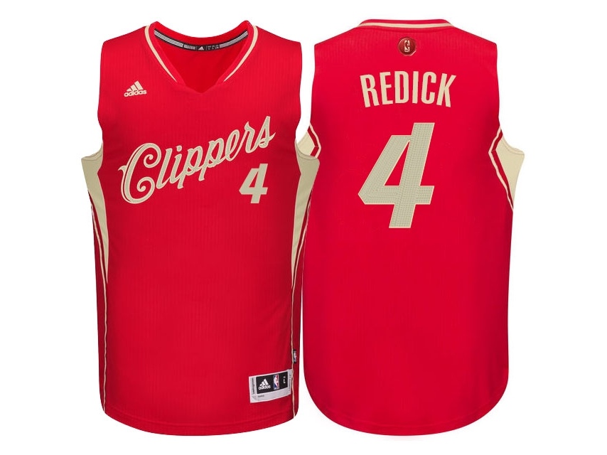 Clippers 2015 Christmas Day Red Jersey