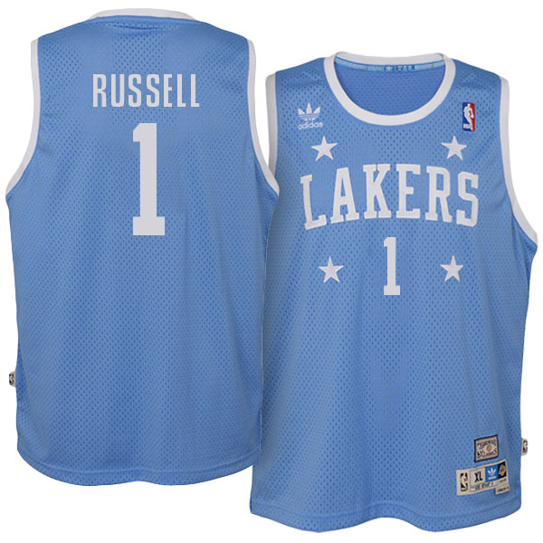 Men's  D'Angelo Russell Los Angeles Lakers Blue Jersey