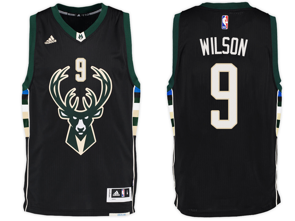 Men's D.J. Wilson NBA Swingman Road Black Jersey