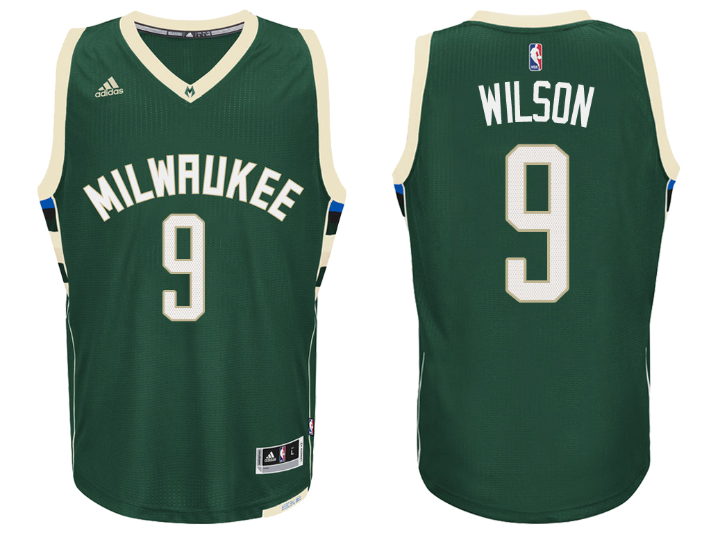 Men's D.J. Wilson NBA Swingman Road Green Jersey